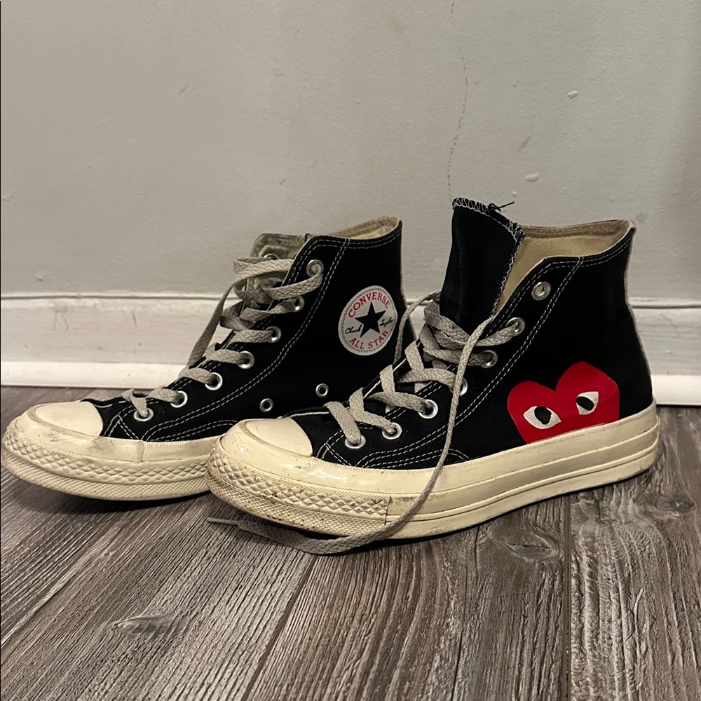 Unisex Comme des Garcons × Converse 
Cdg Converse Small Heart Black size 6